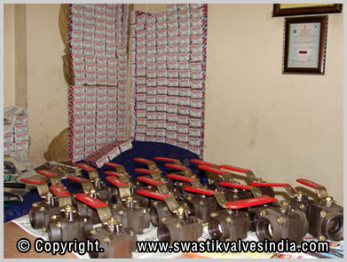 Ball Valves - 3 Piece Ball Valves - Gun Metal Foot Valves manufacturing unit - swastik Valves Ludhiana Punjab India